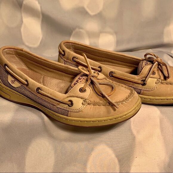 SPERRY TOPSIDERS BLUEFISH BOAT SHOES Size 8 - Picture 4 of 6